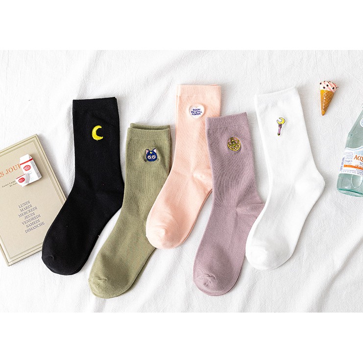 Set 5 Đôi Tất Vớ Nữ ICON Như Hình