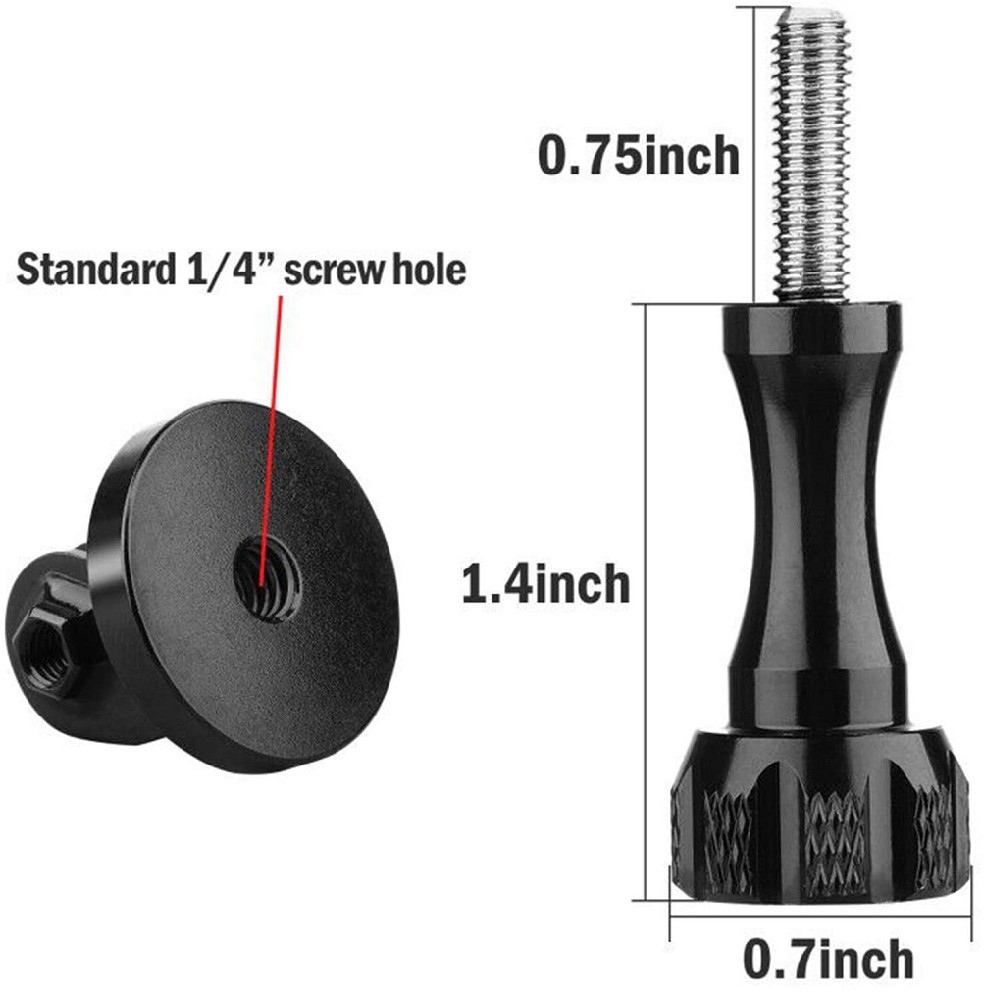 Khớp Chuyển Đổi Lammcou Với Vít Có Tay Vặn Cho Chân Đế Máy Ảnh Gopro Hero 9 8 7 6 5 4