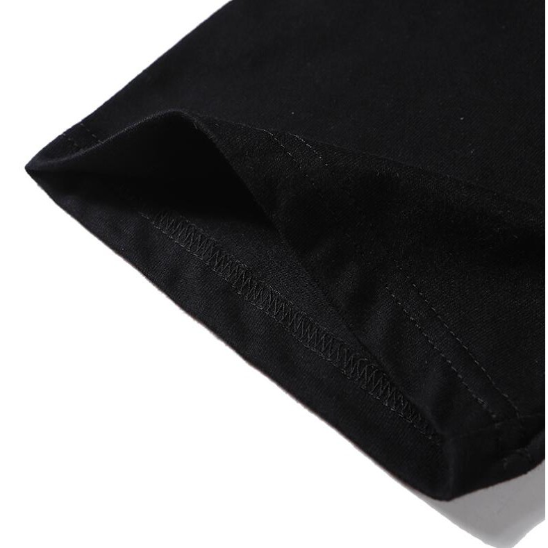 Áo thun tay ngắn chất cotton hoạ tiết in cho nam và nữ