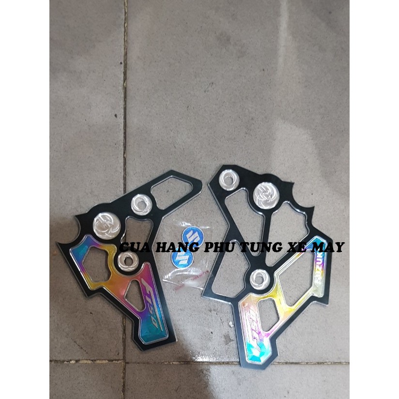 Ốp sườn nhôm xe Satria titan cao cấp