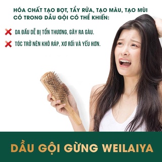 Dầu gội gừng Weilaiya mini