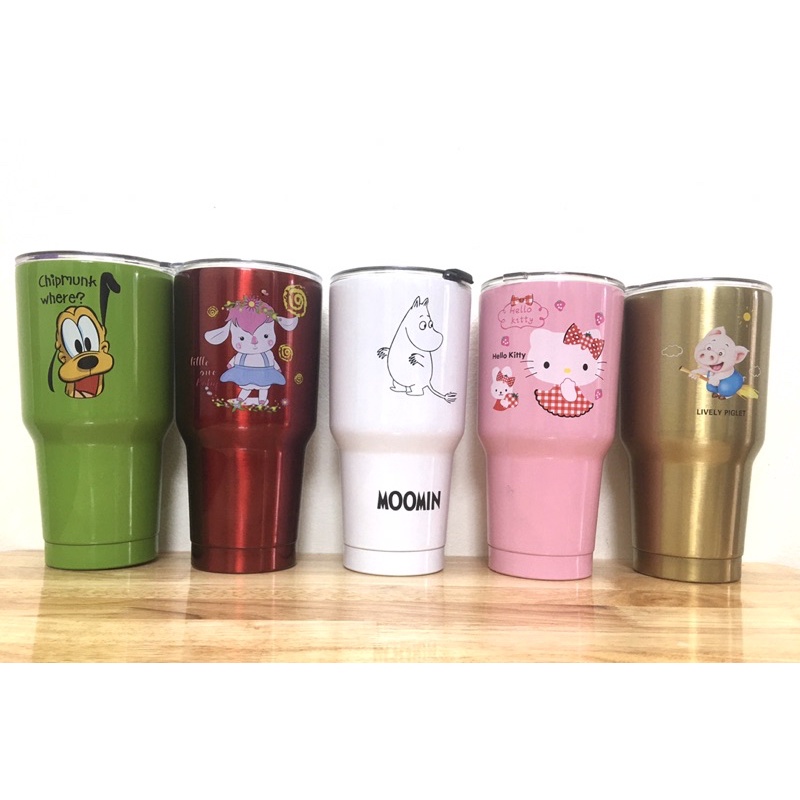 Bình giữ nhiệt Thái Lan 900ml kèm túi, 2 ống hút và cọ vệ sinh BGN001