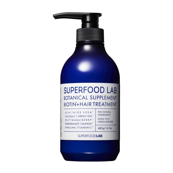 Dầu Gội Cao Cấp Chăm Sóc Da Đầu, Chống Gãy Rụng SUPERFOOD LAB BOTANICAL 480ML Dành Cho Tóc Dầu / Thường
