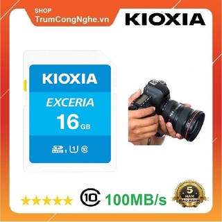 Mua Thẻ Nhớ Máy Ảnh SDHC 16GB Kioxia Exceri Class10 100MB/s Tốc Độ Cao
