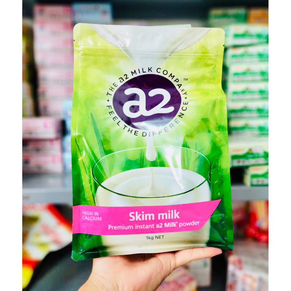 Sữa A2 nguyên kem/tách kem dạng bột - Úc 1kg [Date 3/2022]