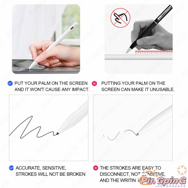 For Apple Pencil 2 Touch Pen Stylus For iPad Pro 11 Delay Drawing 2018 No Air Mini 12.9 3 2019 10.2 9.7 5