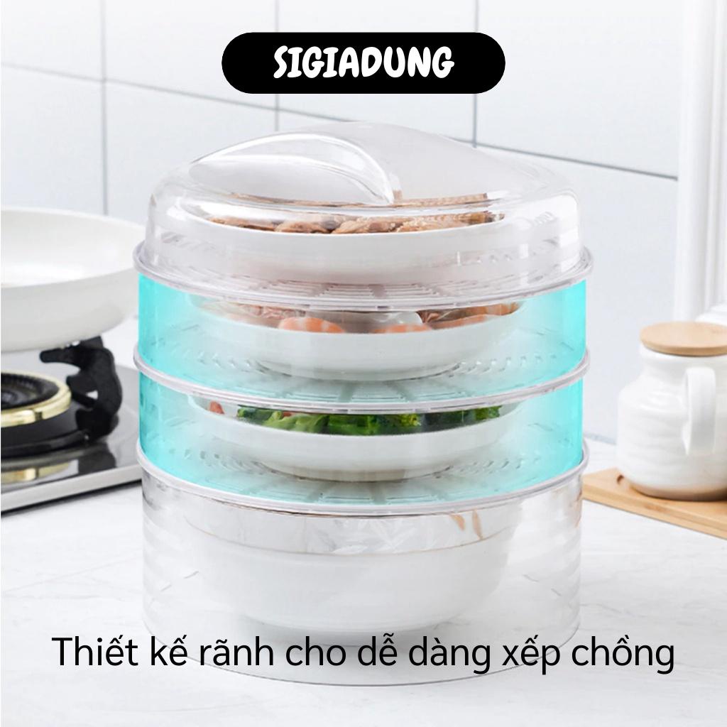 [SGD] Lồng Bàn 5 Tầng - Tháp Đậy Thức Ăn, Thực Phẩm Giữ Nhiệt Có Thể Tháo Rời Chống Bụi 9664