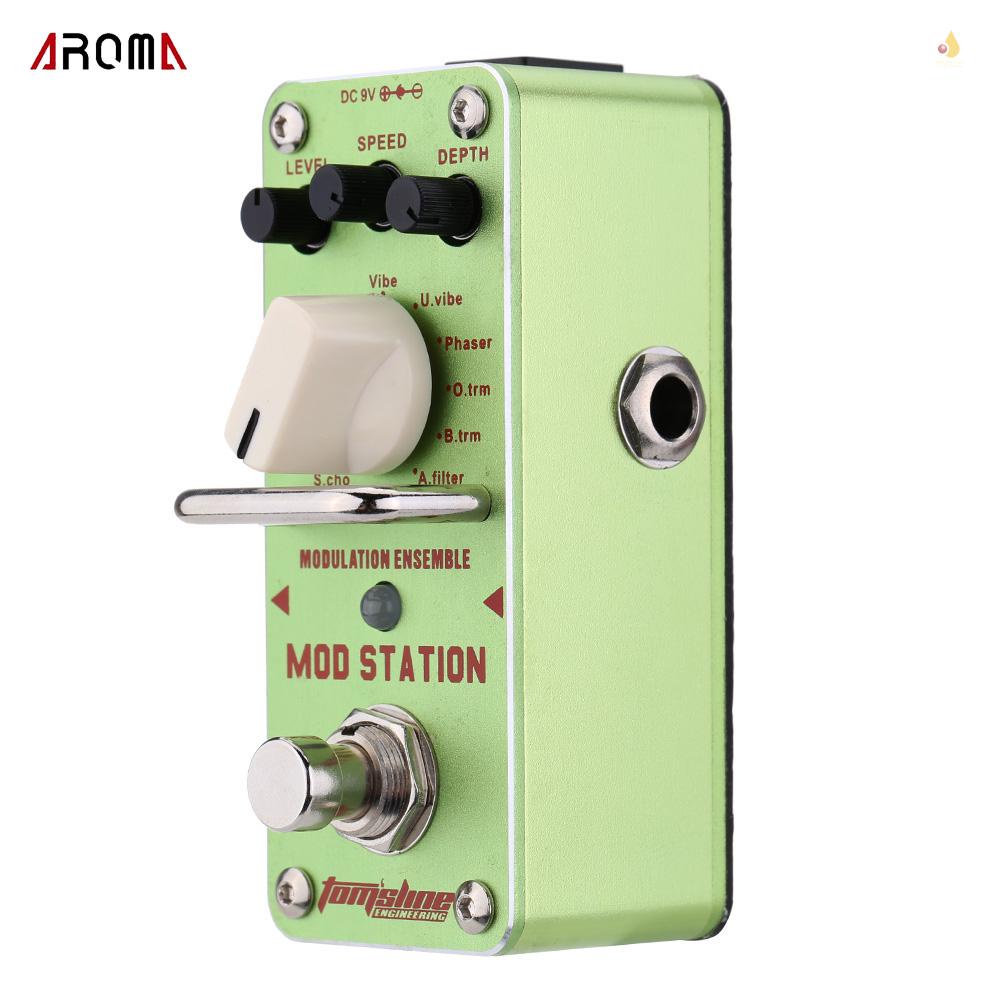 Phơ Đàn Guitar Điện AROMA AMS-3 Hiệu Ứng Đơn Mini AMS-3