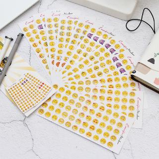 Set 12 Tấm Sticker 660 Biểu Tượng Cảm Xúc Dán Trang Trí Điện Thoại