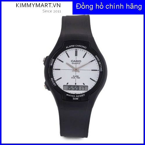 Đồng hồ Casio Nam - Dây Nhựa AW-90H-7E - Hàng chính hãng