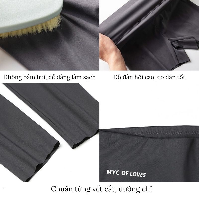 Quần legging nữ cạp cao giữ nhiệt gen bụng chất thun co dãn đàn hồi 4 chiều siêu hack dáng FIZANO