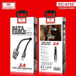 Cáp Dù Sạc nhanh 3A Earldom EC-073
