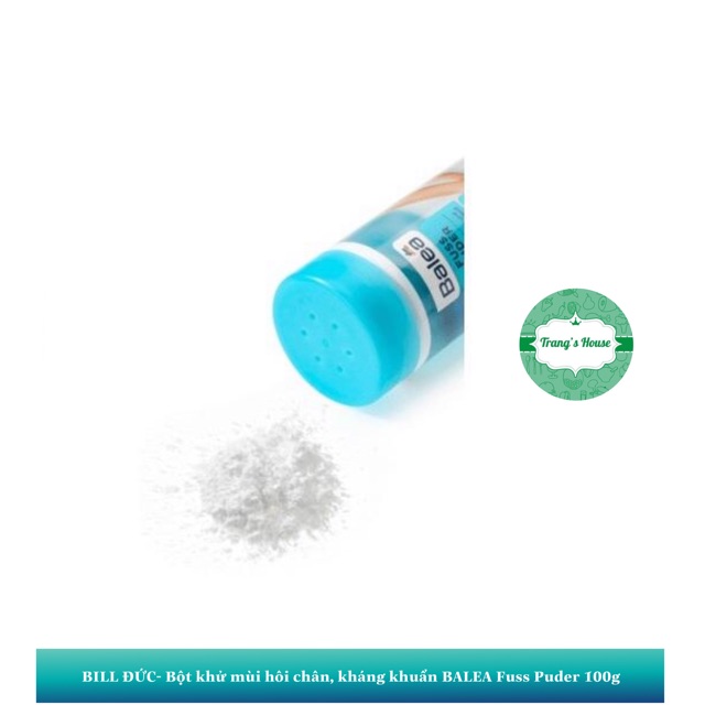 BỘT KHỬ MÙI HÔI CHÂN, GIÀY - BALEA | BigBuy360 - bigbuy360.vn