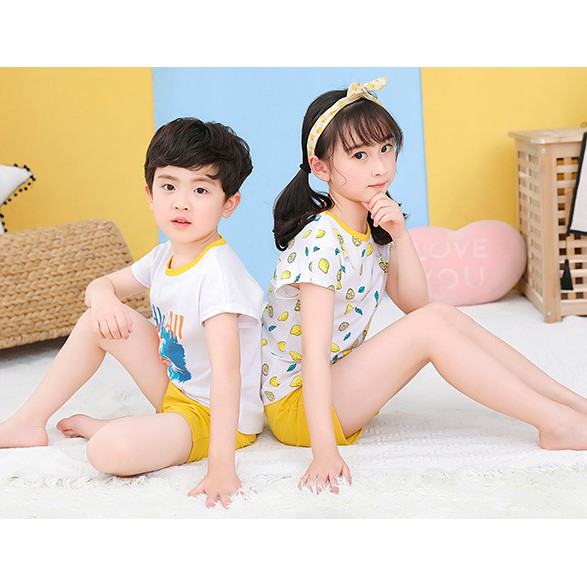 🆘[ĐỒNG GIÁ+ FREE SHIP]🆘 Quần áo thun trẻ em hàng Quảng Châu nhiều mẫu 2 size(110- 120cm)