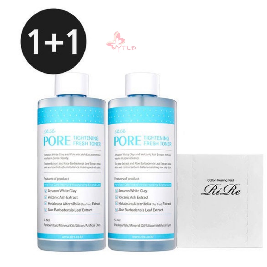 AUTH_BILL Toner se khít lỗ chân lông Rire Pore Tightening Fresh 300ml