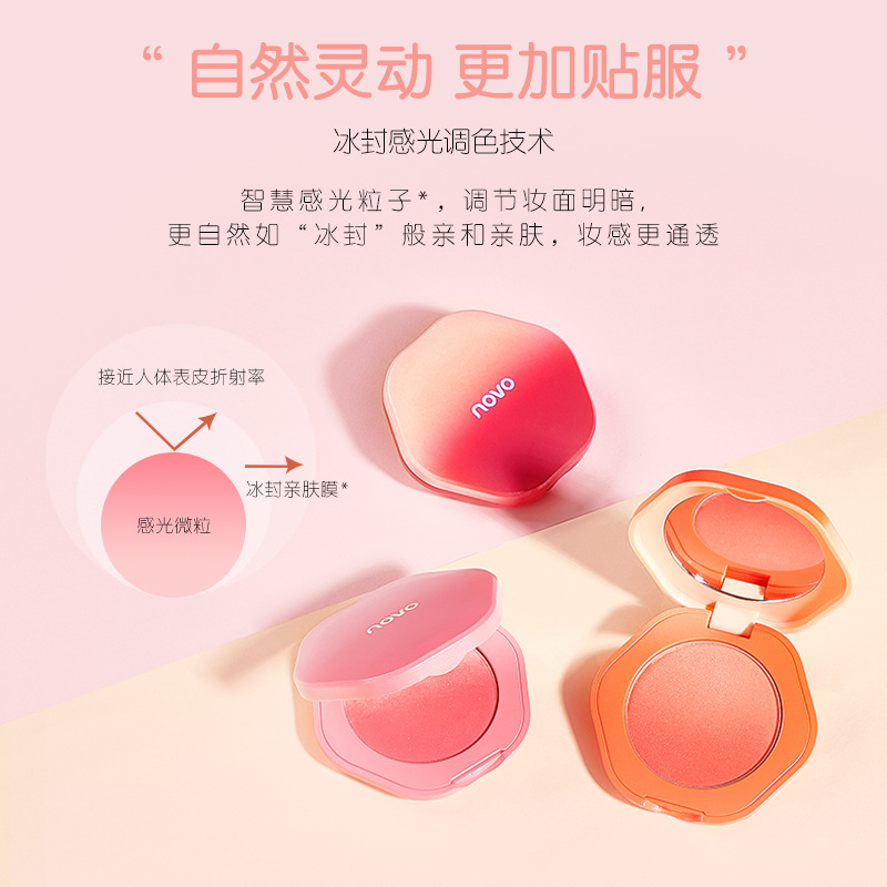 [Hàng mới về] Phấn Má Hồng Novo Chống Thấm Nước Và Lâu Trôi Cao Cấp | BigBuy360 - bigbuy360.vn