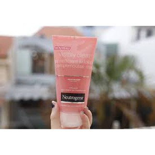 Sữa rửa mặt Neutrogena hồng