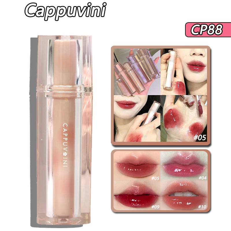 Son Bóng Dạng Thạch Cappuvini 3g Dưỡng Ẩm Lâu Trôi