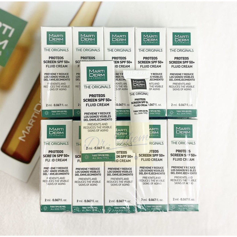 Kem chống nắng Martiderm mini size 2ml