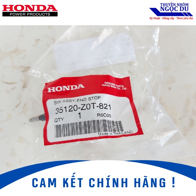 Công Tắc Máy Honda GX160, GX200, Dùng Cho Động Cơ Xăng HONDA, Chạy Thuyền, Chạy Xuồng, 35120-Z0T-821