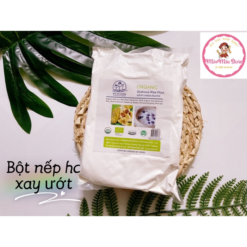 SALES BỘT NẾP/BỘT GẠO HỮU CƠ XAY ƯỚT THÁI LAN