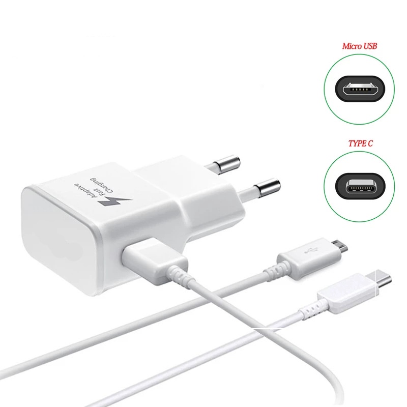 Bộ sạc nhanh Samsung, Oppo chính hãng. Bộ sạc 5V-2A bảo hành 12 tháng.