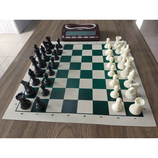 Combo 5 bộ cờ vua và 3 đồng hồ thi đấu LEAP PQ 9903A