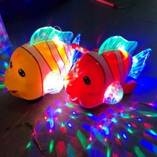 ĐÈN CÁ NEMO CÓ ĐÈN PHÁT SÁNG KÈM NHẠC VUI NHỘN CHO BÉ