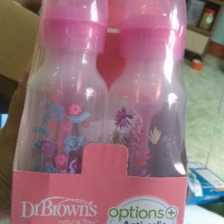 Set 04 bình Dr.Brown's Option 250ml cổ nhỏ