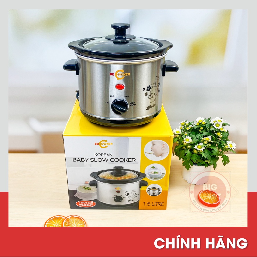 Nồi Nấu Chậm Bbcooker Hàn Quốc 1.5L - 2.5L - 3.5L