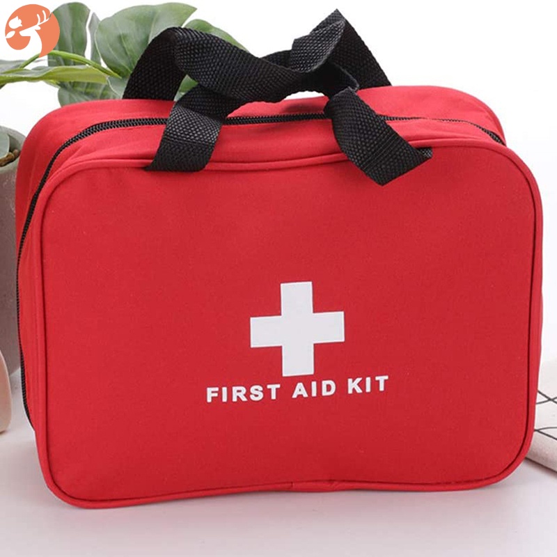 Portable First Aid Kit Empty Bag, For Camping, Picnic, Travel, Home And First Aid (Does Not Include First Aid Supplies) CR