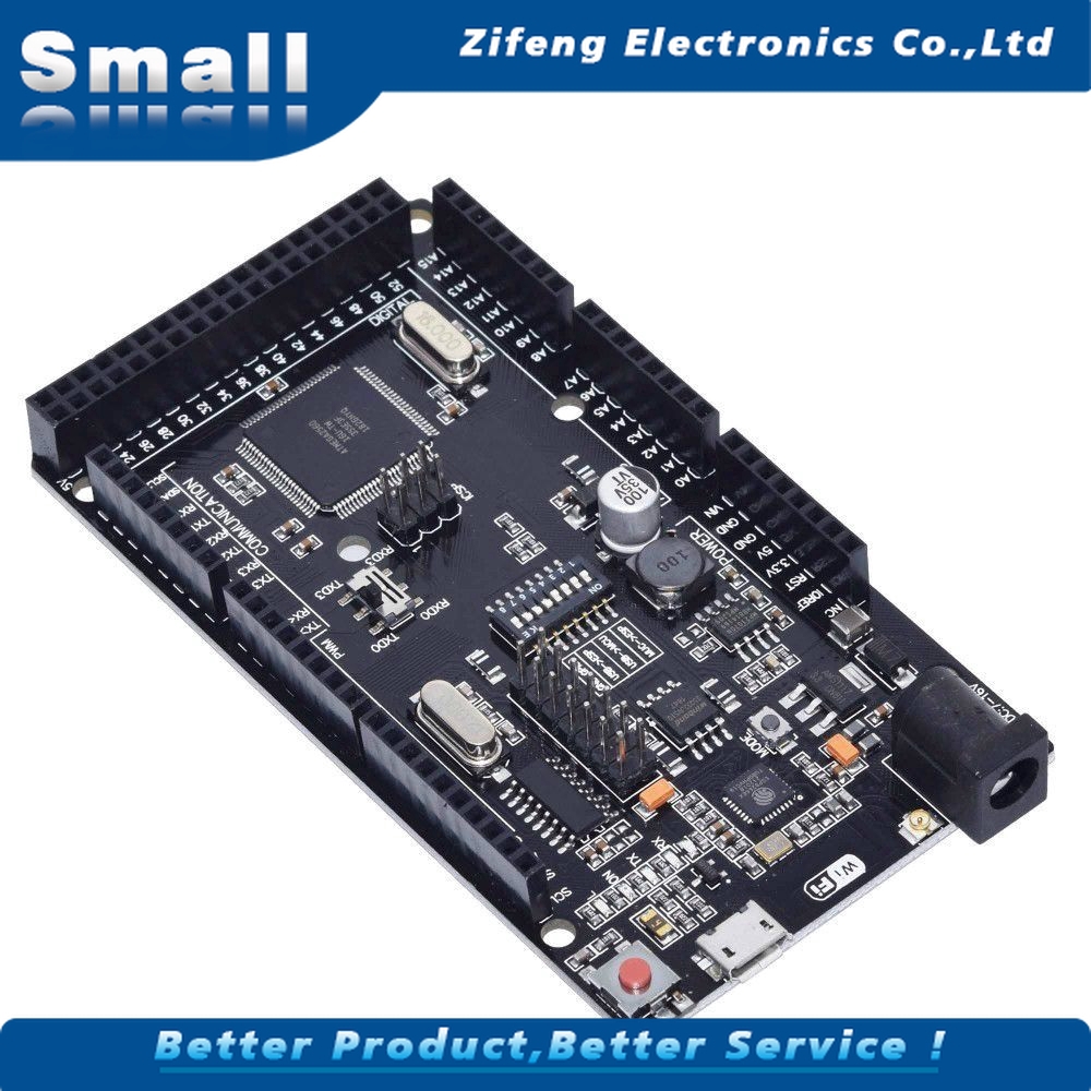 Bộ Nhớ Usb-Ttl Ch340G Mega2560 + Wifi R3 Atmega2560 + Esp8266 32mb Cho Arduino Mega