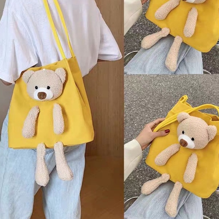 (Bán Buôn Sỉ) Túi gấu dễ thương cho nữ T2