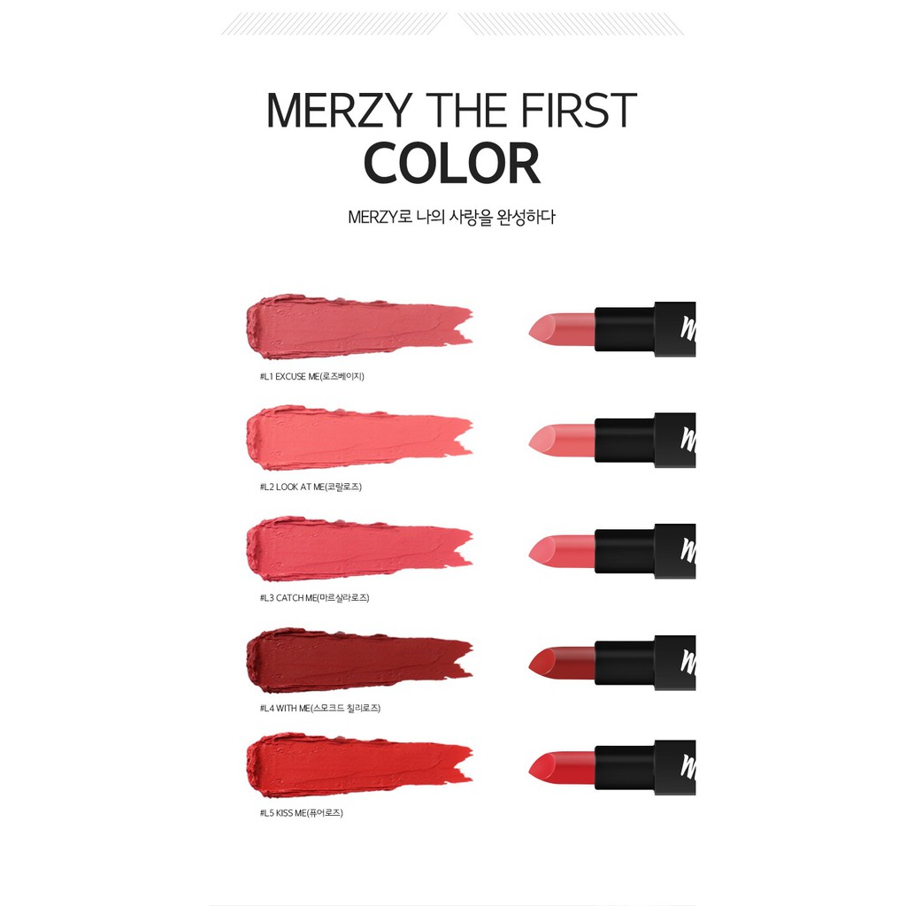 Son lì Merzy Another Me The First Lipstick