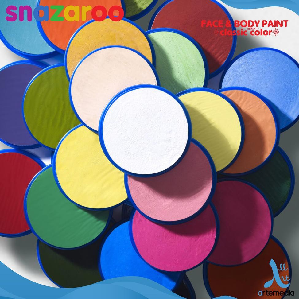 Kem Vẽ Mặt Và Cơ Thể Màu Sắc Cổ Điển 18ml