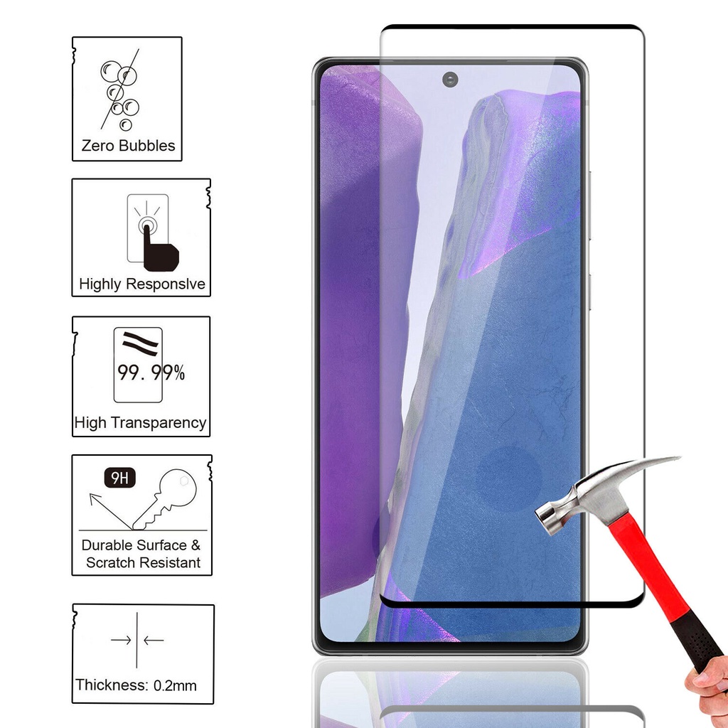 Kính cường lực 3d siêu mỏng dành cho Samsung Galaxy Note20/20