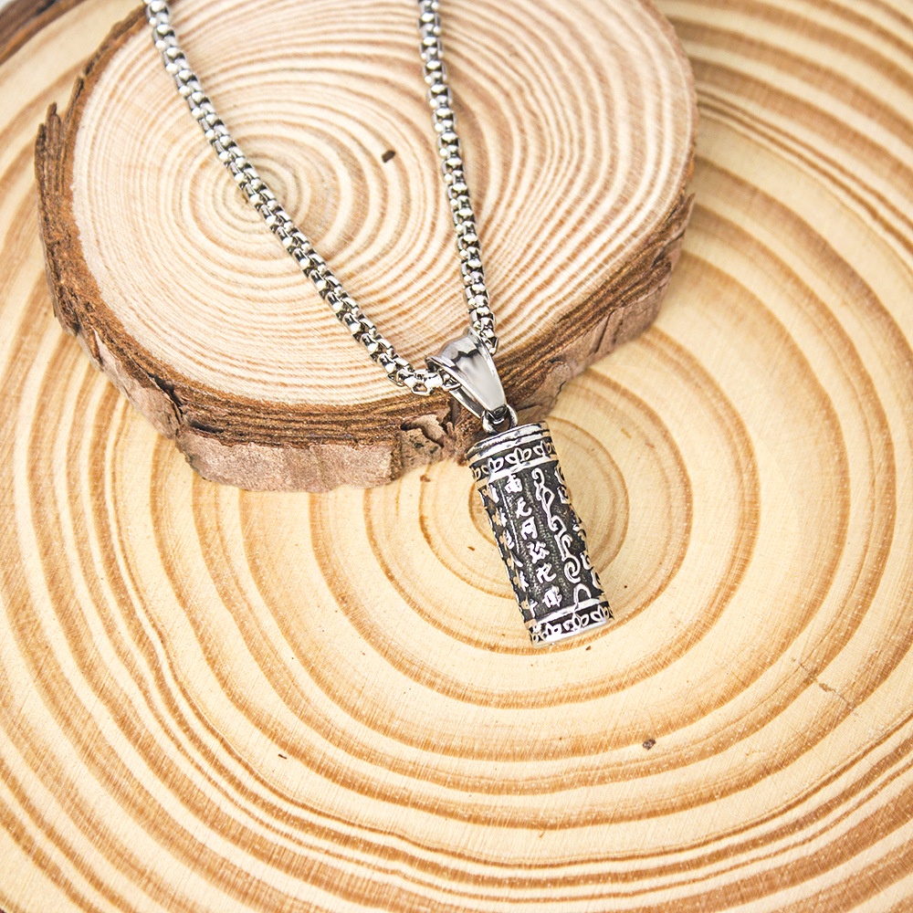 Vòng cổ bằng thép không gỉ phong cách Âu Mỹ thời trang