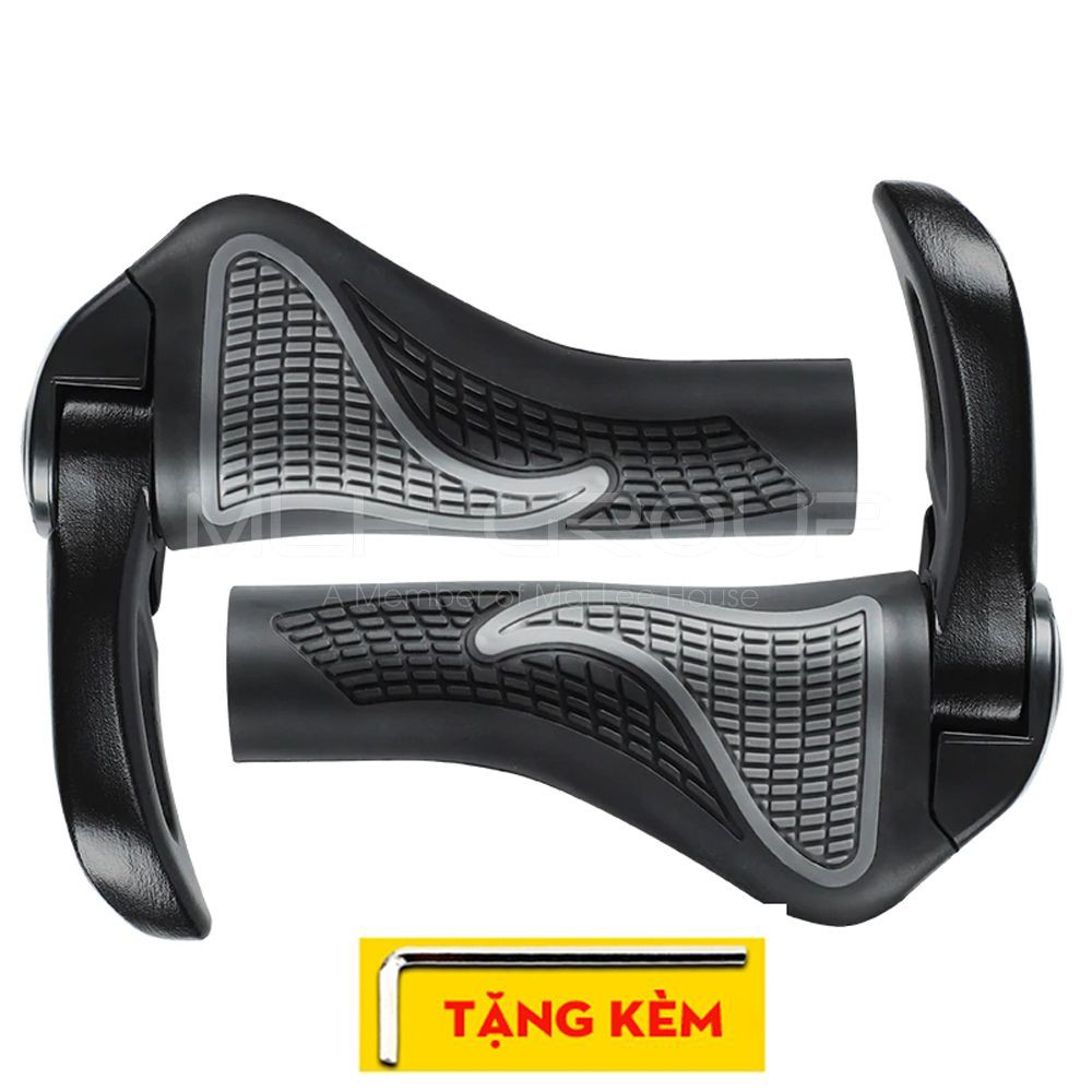 Bộ 2 Bọc Cầm Tay Lái Xe Đạp Cao Su Chống Trơn Trượt (phi 2.2 cm) Dễ Dàng Lắp Đặt Cho Xe Đạp Địa Hình MLH