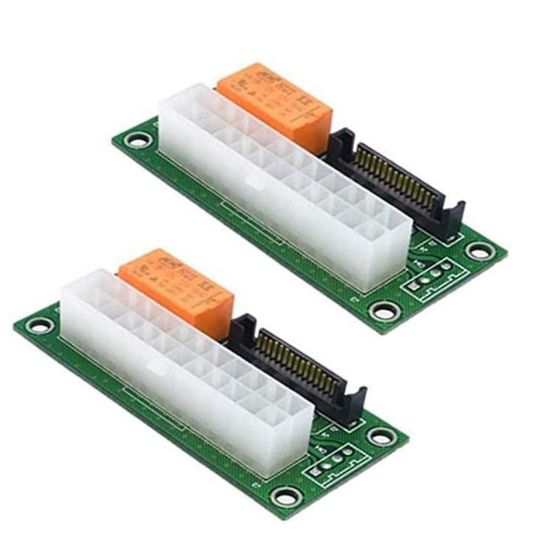 Bảng Mạch Cung Cấp Điện Psu Add2Psu Với Sata Atx 24pin Sang 4pin Cho Bitcoin