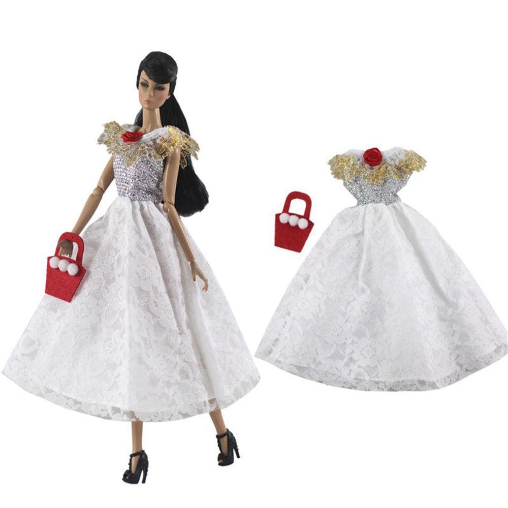 Set trang phục thời trang màu cầu vồng cho búp bê barbie 11.5" 1/6 bjd