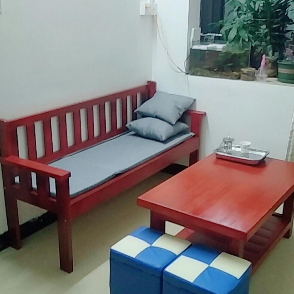 > Tất cả các ghế sofa băng gỗ nguyên khối Kết hợp phòng khách chung cư nhỏ ban công hộ gia đình thư giãn lưng tựa