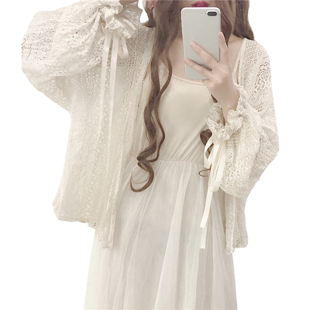 Áo Khoác Cardigan Dệt Kim Phong Cách Hàn Quốc Cho Nữ