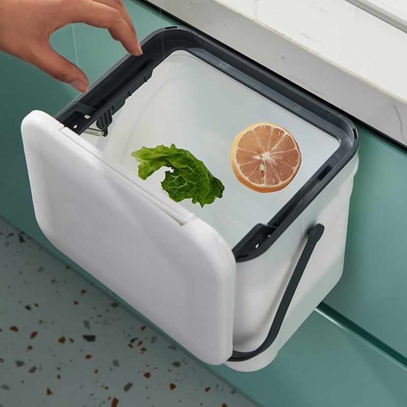 ONLY HOUSE Thùng Rác Treo Tường Không Cần Đóng Đinh Tiện Dụng Cho Nhà Bếp / Nhà Vệ Sinh