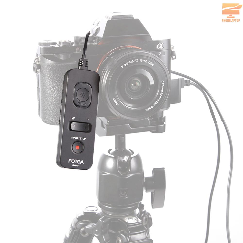 Remote Fotga Rm-Vs1 Cho Máy Ảnh Sony A58 A7R A7 A7Ii A7Rii A7Sii A7S A6000 A5000 A5100 A3000 Rx110Ii Dslr