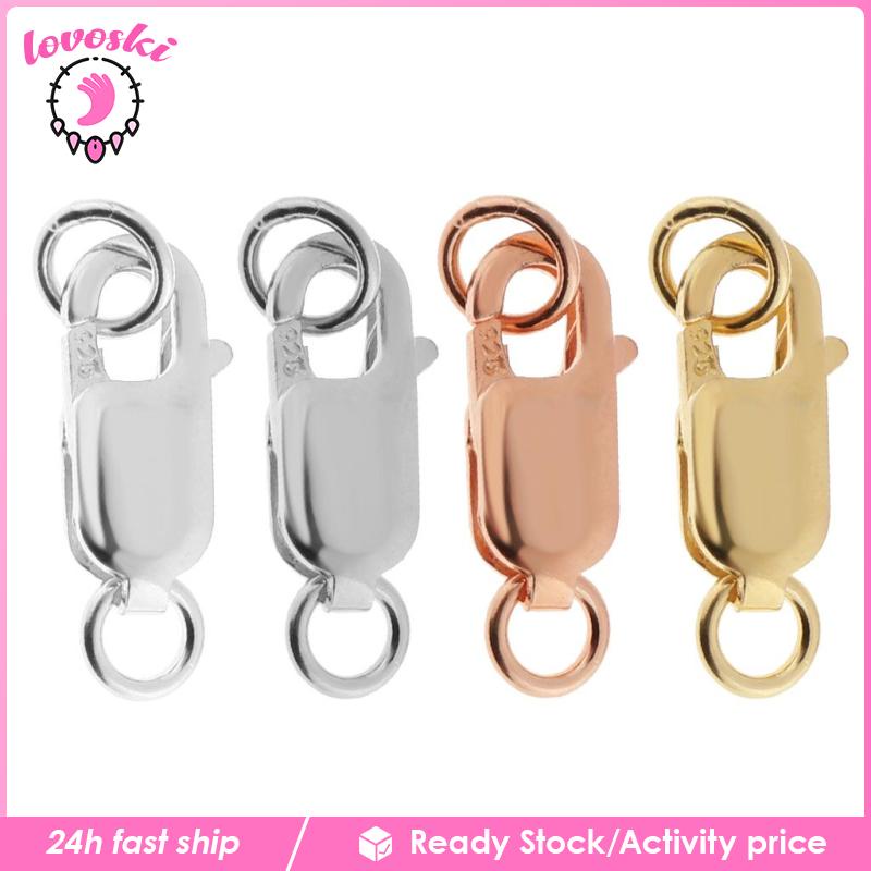 Vòng cổ Bạc 925S Móc Tôm Hùm Tự Làm Thủ Công