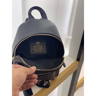 Balo thời trang coach da thật