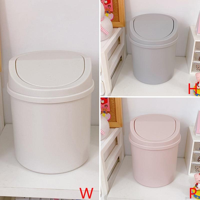 Thùng rác để bàn hoặc nhãn dán đơn giản dễ thương