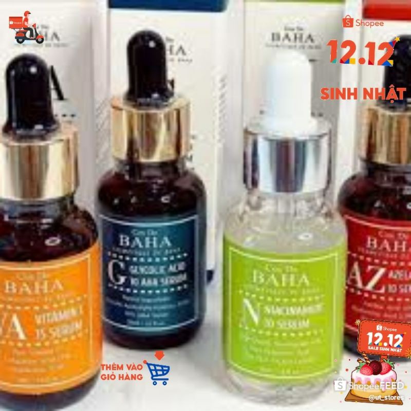 Serum Baha giảm mụn, mờ thâm, mờ nám, dưỡng da Baha hàn quốc chính hãng - Út store