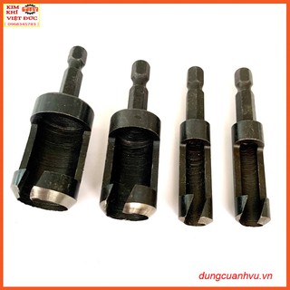 Bộ 4 mũi khoan lấy nút gỗ