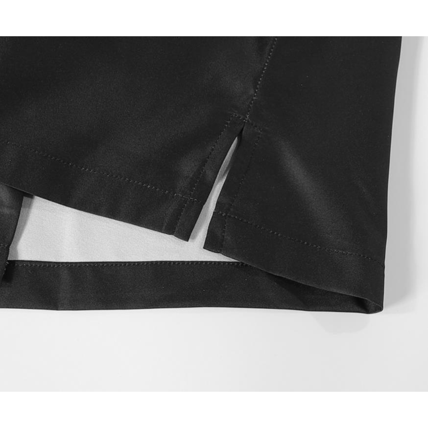 Prada Áo Sơ Mi Nam Ngắn Tay Họa Tiết Hoa Văn